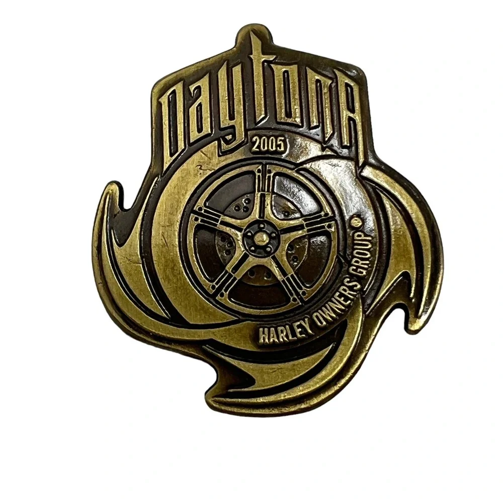 Harley Davidson Owners‎ Group Pin HOG Daytona Beach 2005 Lapel Vest